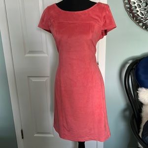 Nanette Lepore faux suede dress
